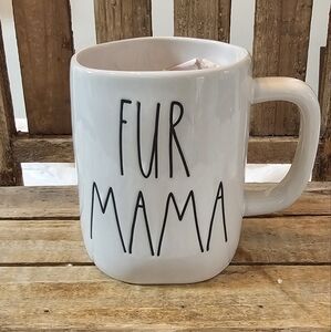 Rae Dunn "Fur Mama" Mug